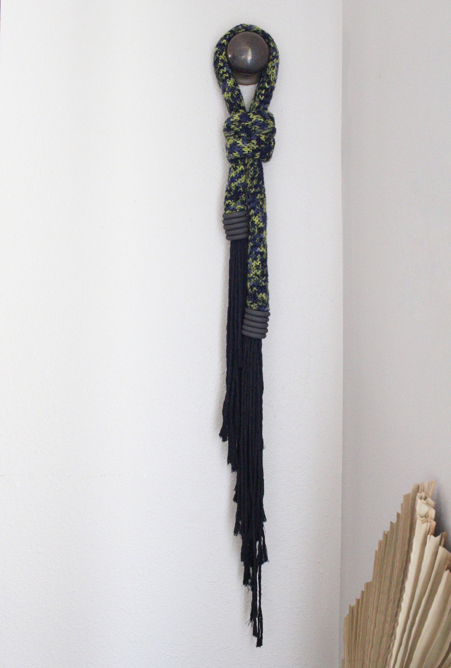 Stoneware wall hanging