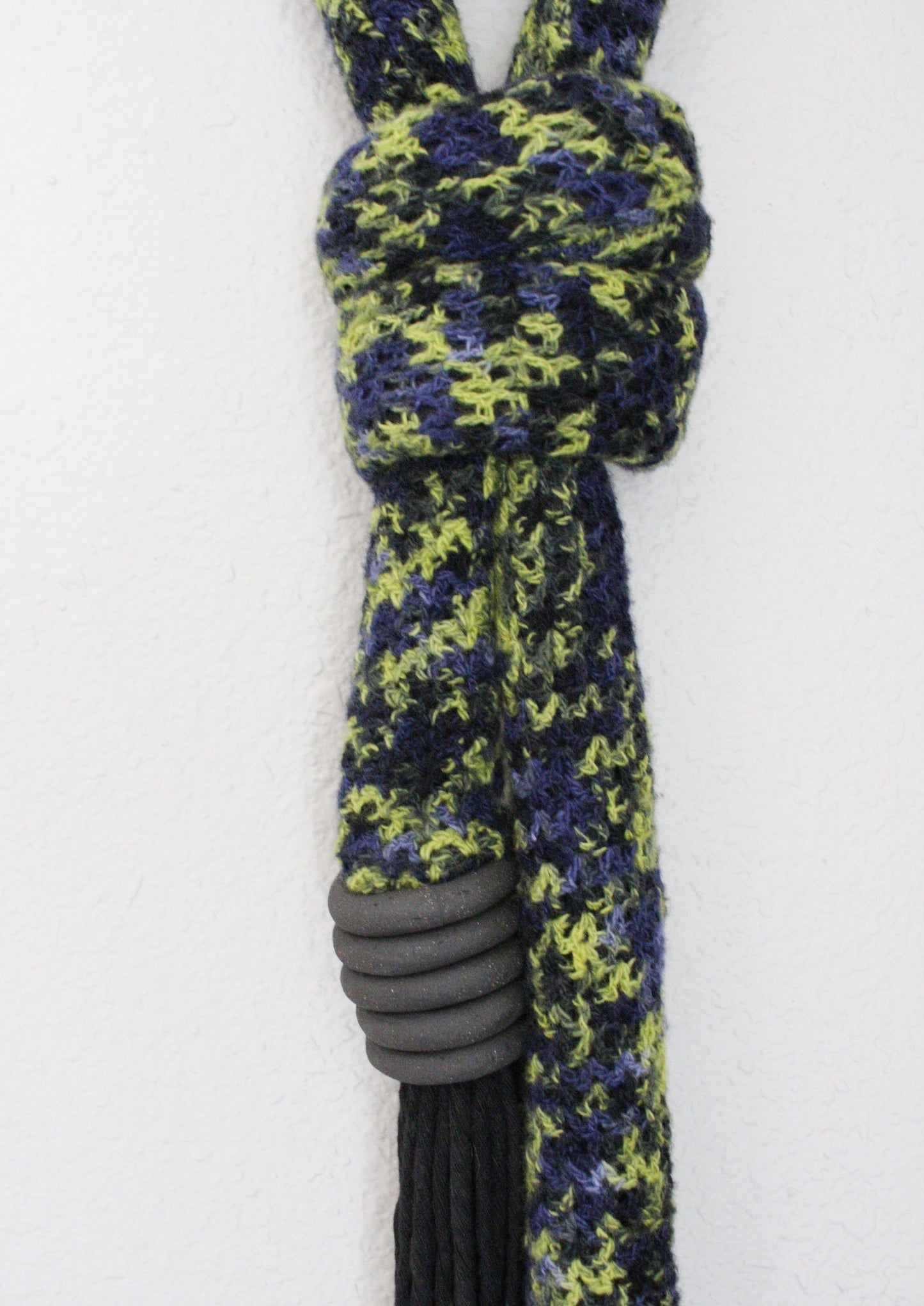 Stoneware wall hanging