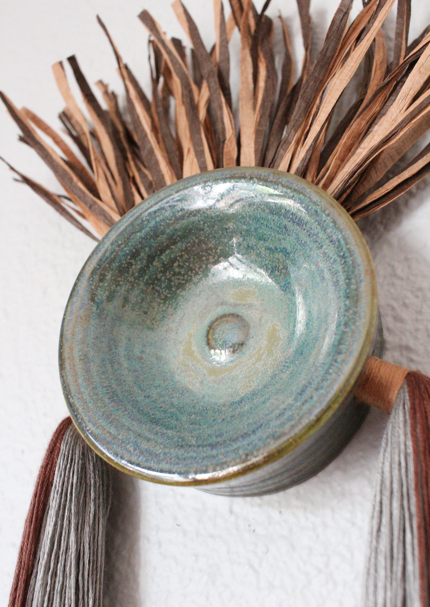 Porcelain wall hanging