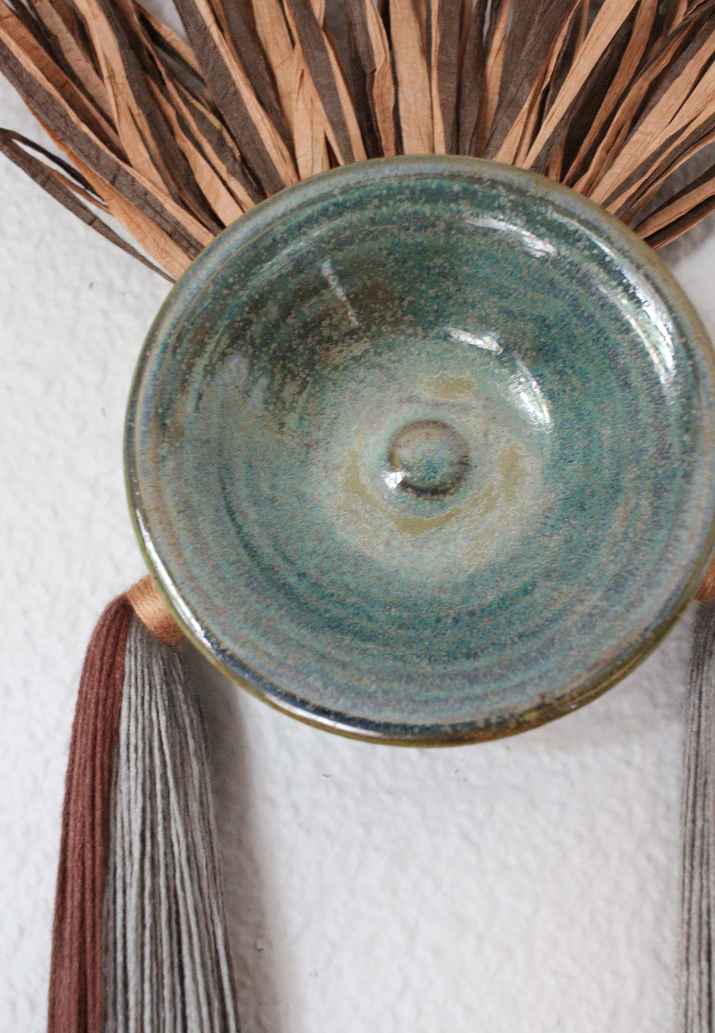 Porcelain wall hanging