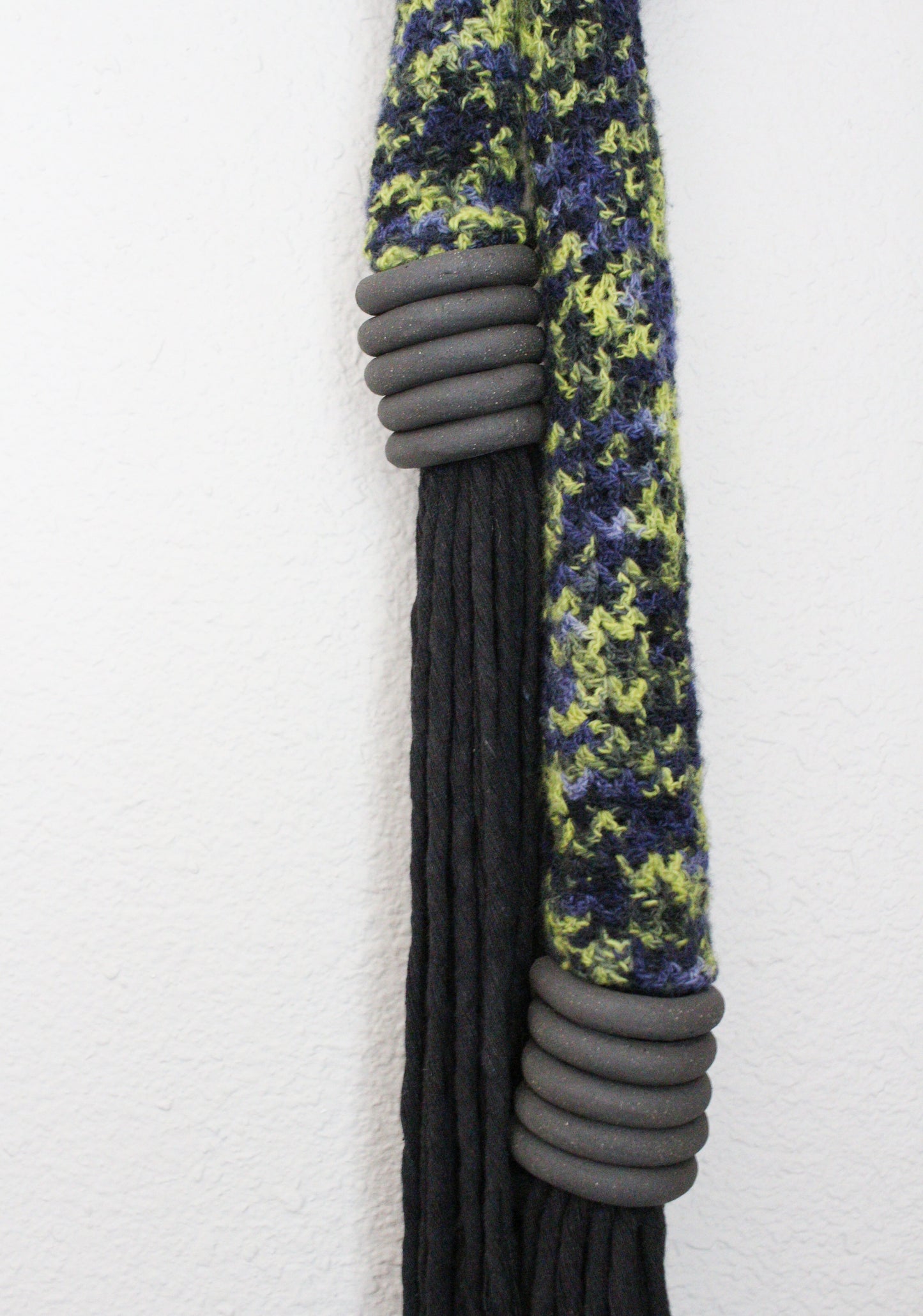 Stoneware wall hanging