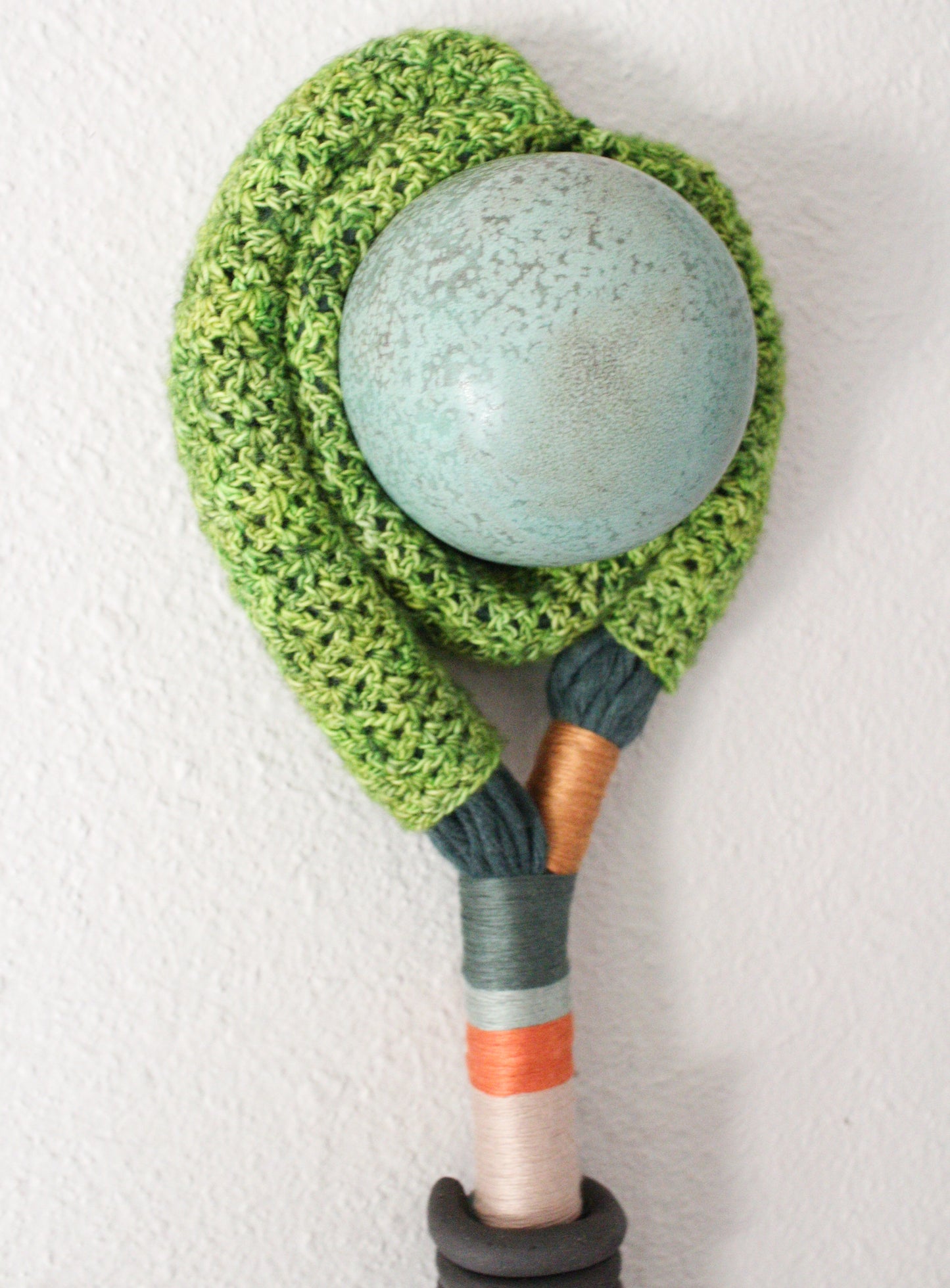 Stoneware wall hanging