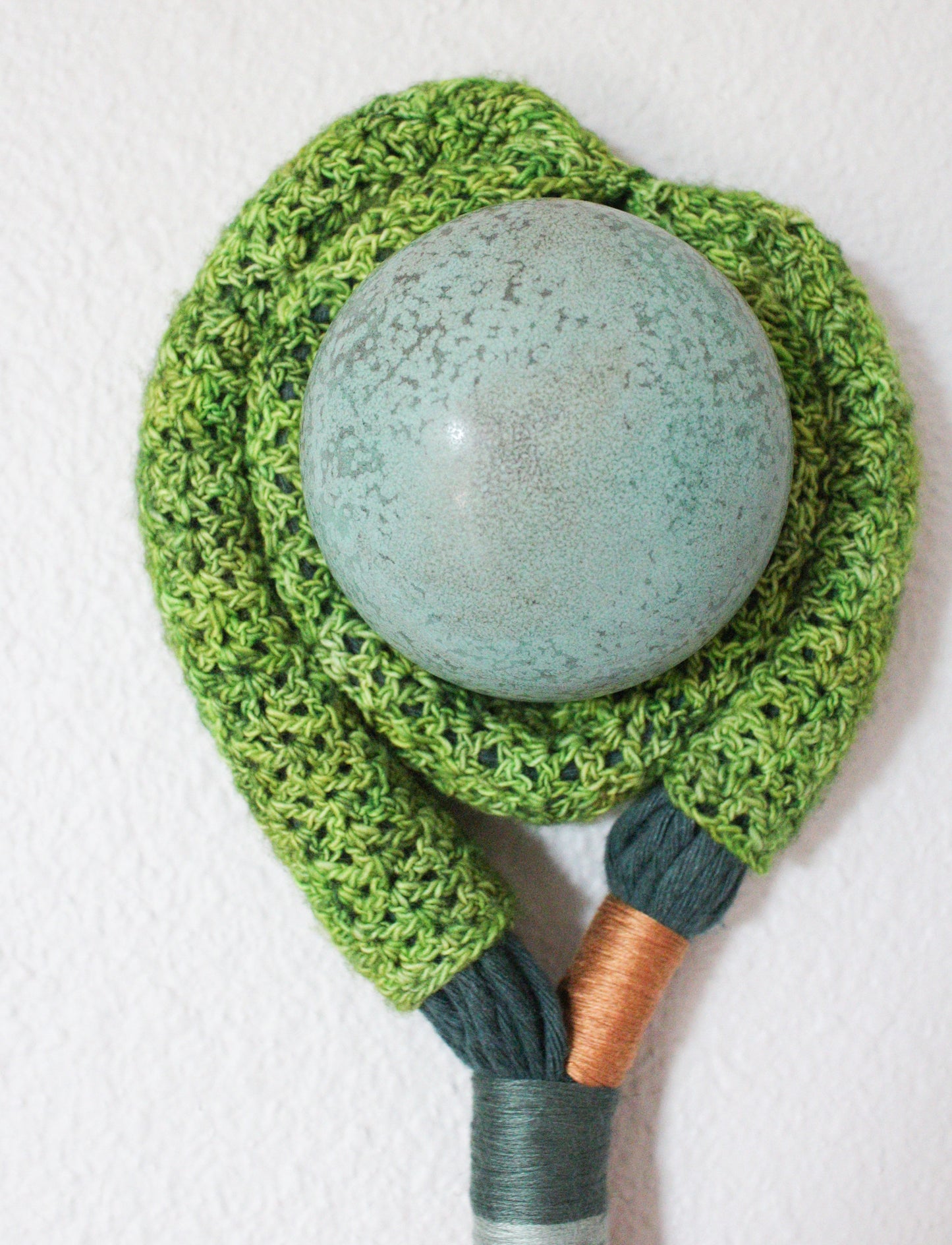 Stoneware wall hanging