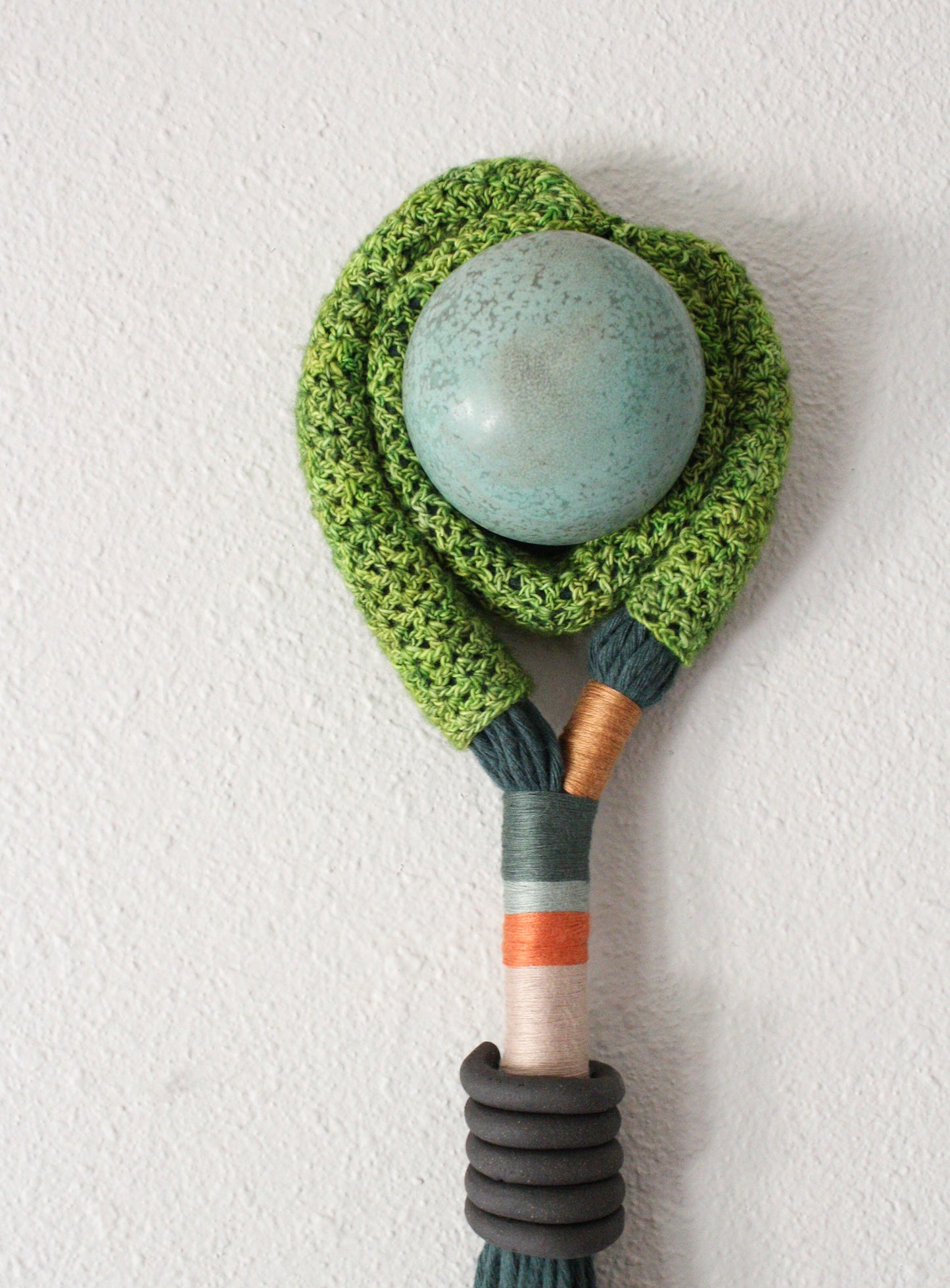 Stoneware wall hanging