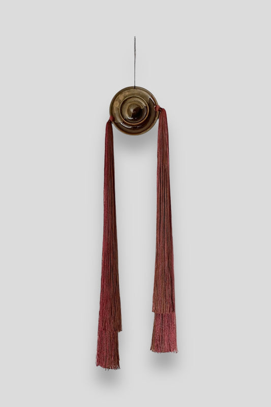 Porcelain wall hanging